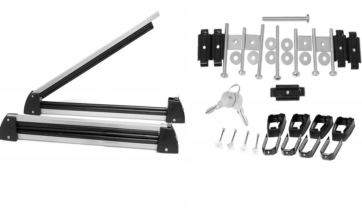 Amos Ski Lock 5 Alu Silver